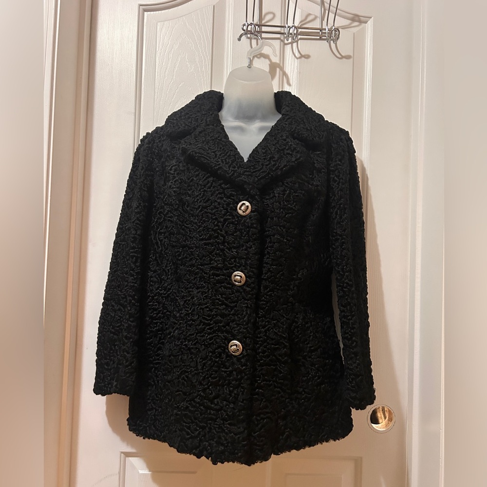 Black Persian Lamb Jacket